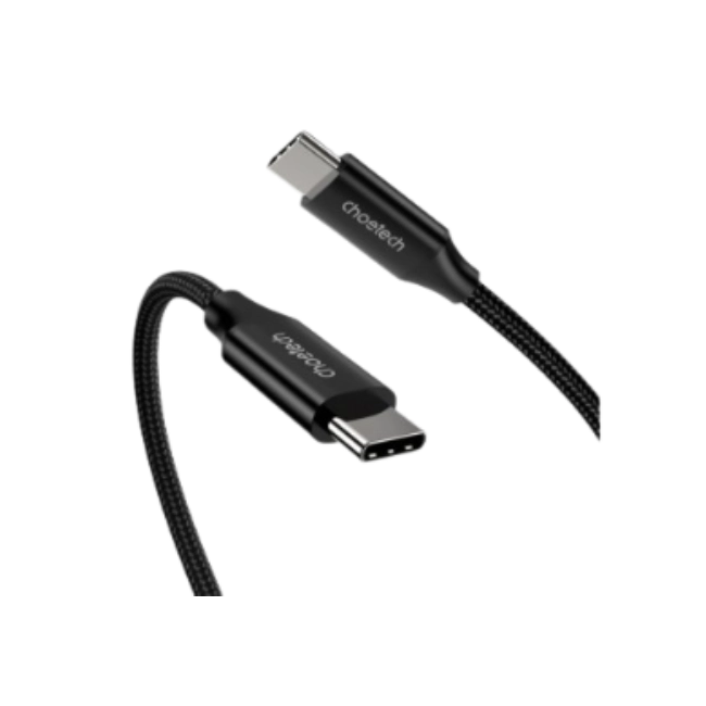 Cable Choetech XCC-1007-BK USB Tipo C a Tipo C 1.2mts-2