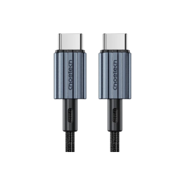 Cable Choetech XCC-1014-BK USB Tipo C a Tipo C 1.2mts-1