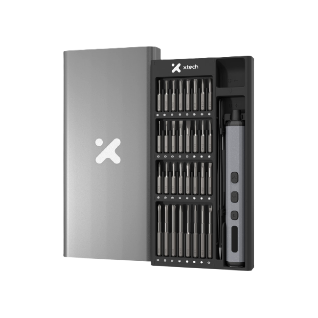 Kit Xtech de Destornillador Electrico de Alta Precisión XTA-821-1