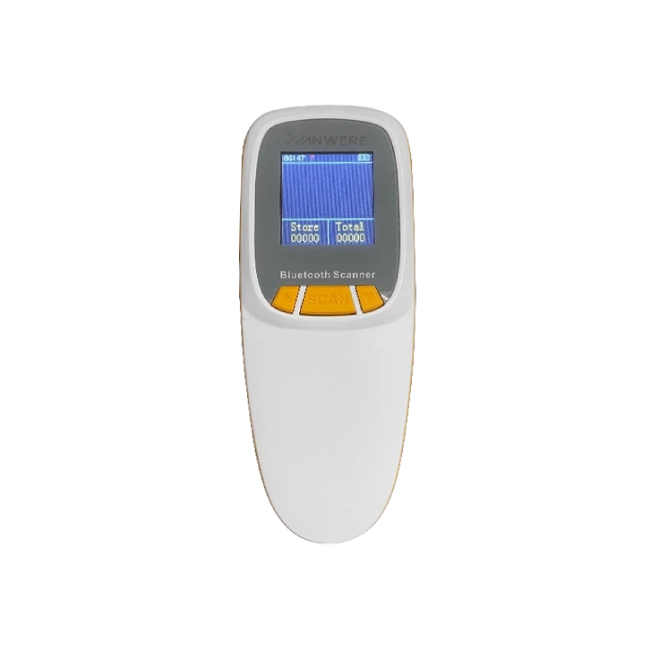 Escaner de Codigo de Barras inalambrico 2D Xvanwere  XV-400iRD con pantalla-1