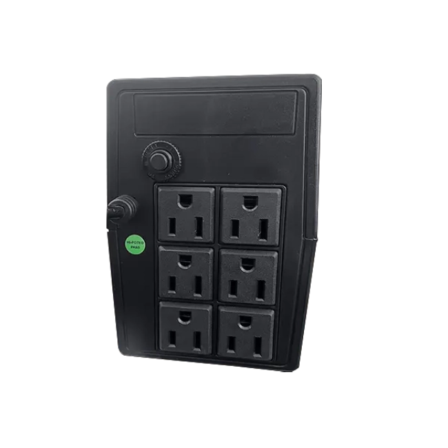 UPS Xvanwere XV-KB650 650VA / 360W LED 12V / 7Ah 1 Nema 120VAC 60/50Hz-6