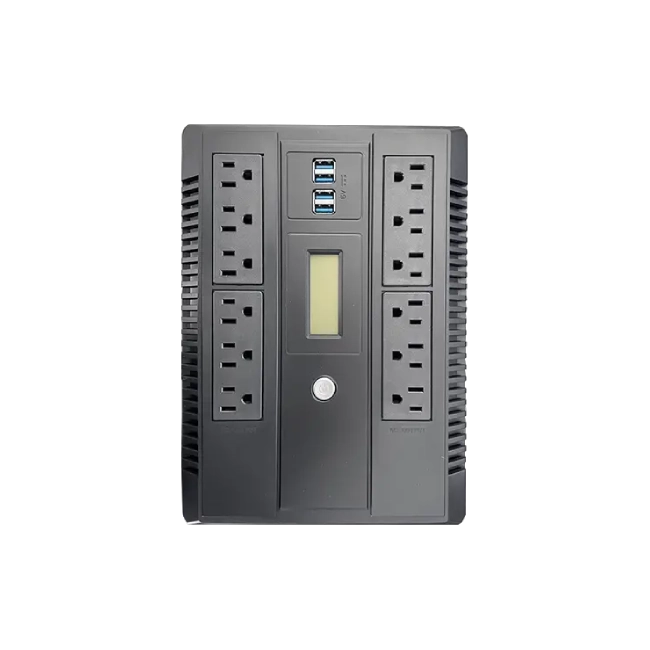 UPS HTLND-650-12V-360W-7AH 650VA / 360W 12V / 7Ah 1 Nema 120VAC 60/50Hz-2