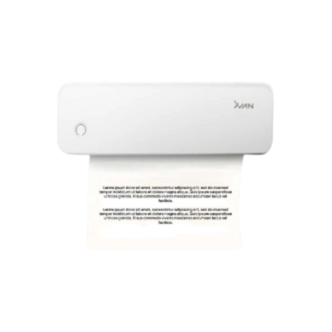 Impresora Termica Xvanwere A4 Inalambrica Portatil XVA-A4L-WHT Color Blanco-4