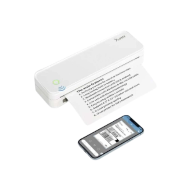 Impresora Termica Xvanwere A4 Inalambrica Portatil XVA-A4L-WHT Color Blanco-3