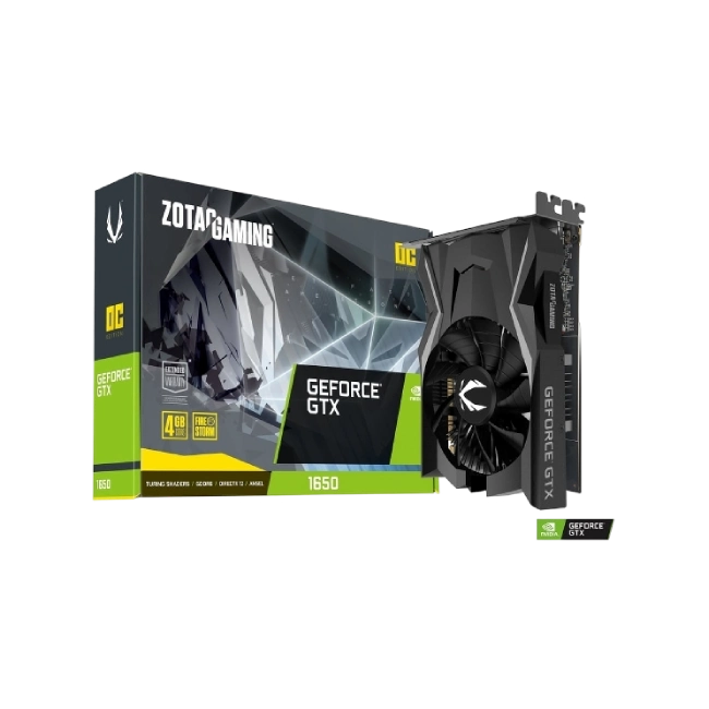 Tarjeta de Video Zotac Gaming GeForce GTX 1650 OC GDDR6 GPU ZT-T16520F-10L810012081351-10